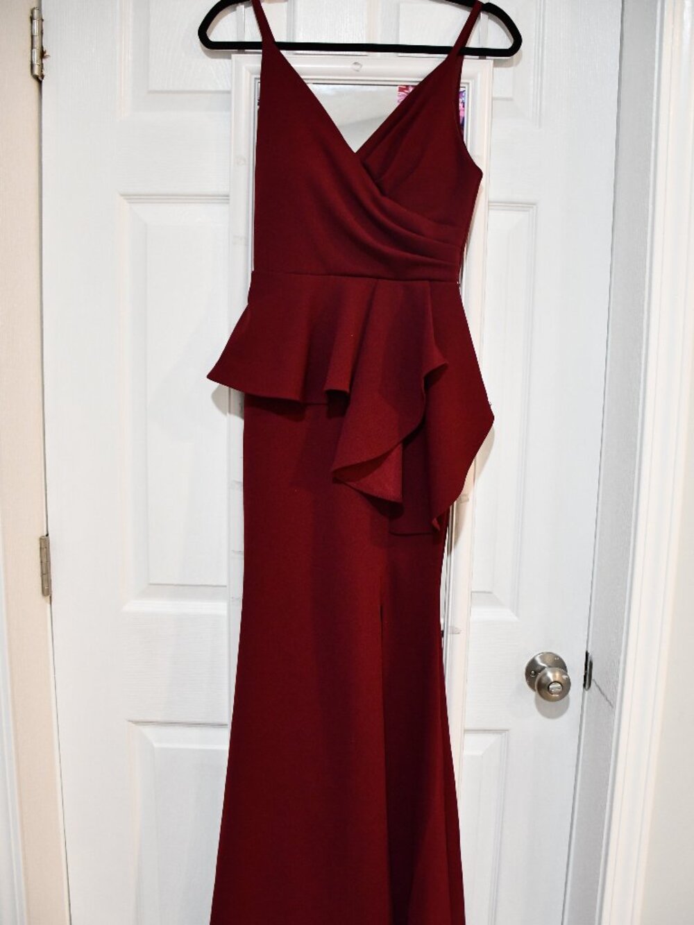 Formal Prom Dress w/ Leg Slit